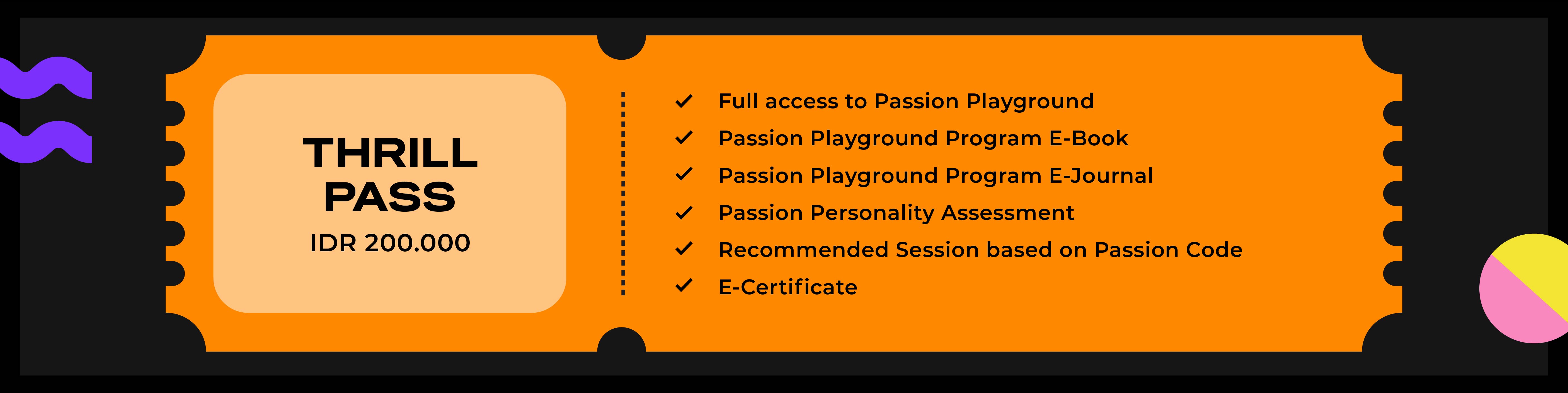 Passion Playground 2021 - Thrill Pass